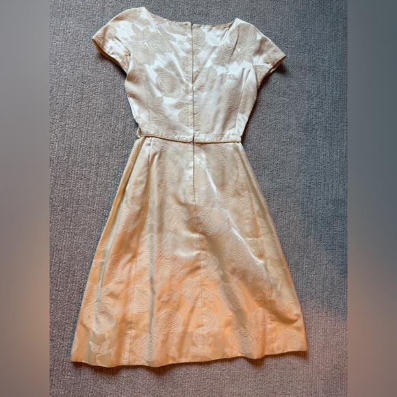 Vintage Brocade Johnny Herbert Dress - Picture 11 of 15